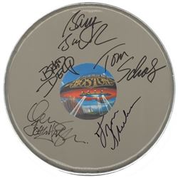 Boston Signed Drum Head