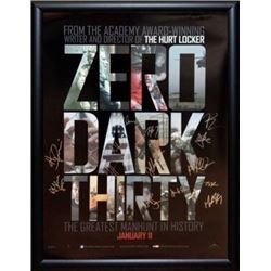 Zero Dark Thirty Signed Movie Poster