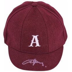 Angus Young AC/DC signed baseball cap PSA