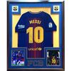 Image 1 : Lionel Messi signed jersey and photo collage