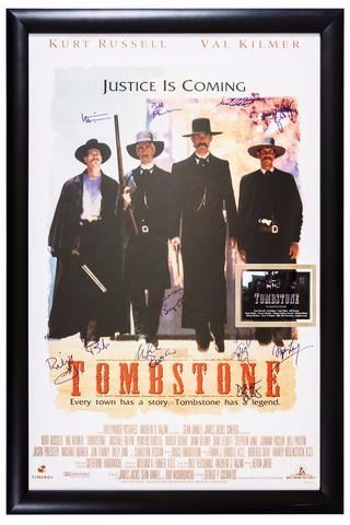 Tombstone Signed Movie Poster