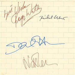 Pink Floyd The Wall signed Album