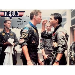 Autographed Top Gun mini poster 13x19 signed "That Would Be Me" by Val Kilmer