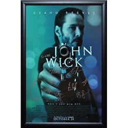 John Wick Signed Movie Poster