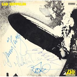 Led Zeppelin I signed Album