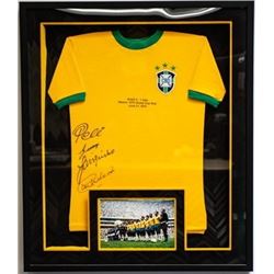 William Shatner Star Trek Signed Jersey Collage BAS