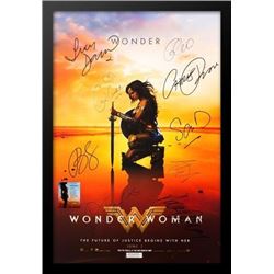 Wonder Woman - Signed Movie Poster