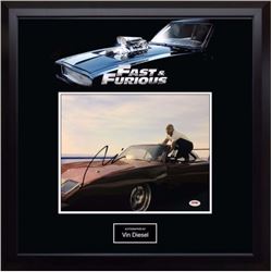 Fast and Furious Vin Diesel Signed Photo collage