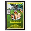 Image 1 : Caddyshack Cast Signed Golf Ball Poster in Wood Framed Case