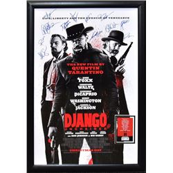 Django Unchained Signed Movie Poster