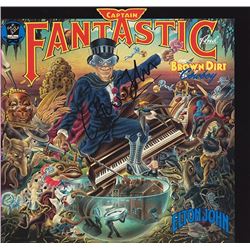 Elton John Captain Fantastic signed Album