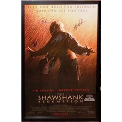 The Shawshank Redemption signed Movie Poster