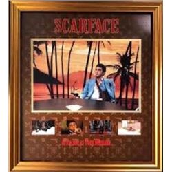 SCARFACE AL PACINO SIGNED PRINT AND CUSTOM FRAME PSA