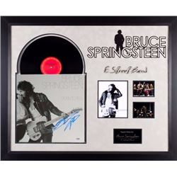 Bruce Springsteen Born to Run Signed Album Collage PSA