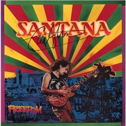 Carlos Santana Freedom signed Album