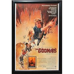 Goonies Signed Movie Poster