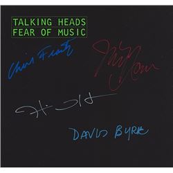 Talking Heads Fear of Music signed Album