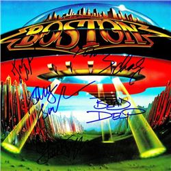 Boston Don't Look Back signed Album