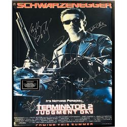 Terminator 2 Signed Movie Poster