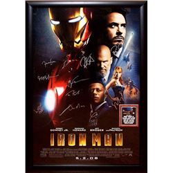 Iron Man Signed Movie Poster