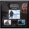 Image 1 : Game of Thrones Hodor Signed Photo and Collage BAS
