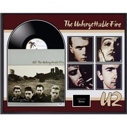 U2 The Unforgettable Fire Signed Album Photo Collage