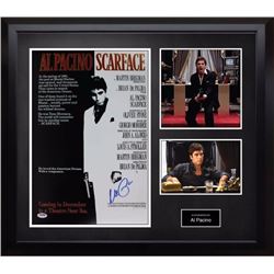 Scarface Signed Mini Poster and Photo Collage