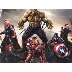 Autographed The Avengers superhero photo 8x10