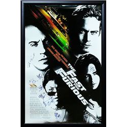 FAST AND FURIOUS Signed Movie Poster