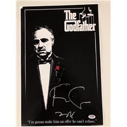 Autographed The Godfather mini movie poster 12x18