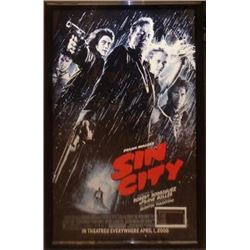 Sin City - Signed Movie Poster