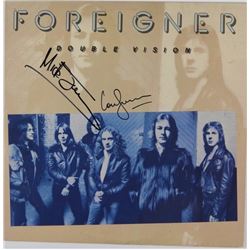 Foreigner Double Vision Signed Album