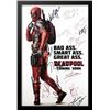 Image 1 : Deadpool Signed Movie Poster