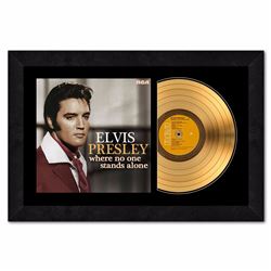 Elvis Presley Limited Edition Framed Gold Album