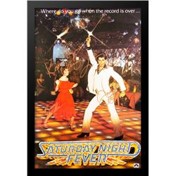 Saturday Night Fever Signed Movie Poster