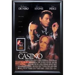 Casino Cast Signed Movie Poster