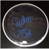Image 1 : Signed Hall and Oates drumhead JSA