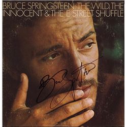Bruce Springsteen The Wild, The Innocent & The E Street Shuffle signed Album