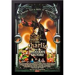 CHARLIE AND THE CHOCOLATE FACTORY Signed Movie Poster