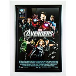Avengers Signed Movie Poster