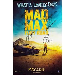 Mad Max Fury Road Signed Movie Poster