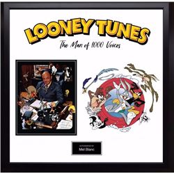 Looney Toons signed photo collage JSA