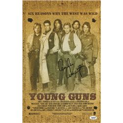 Signed Young Guns Poster JSA