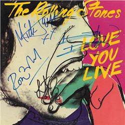 The Rolling Stones Love You Live signed Album