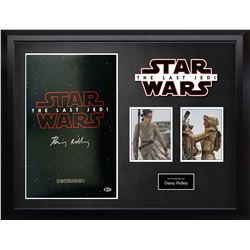 Daisy Ridley Signed Starwars Poster PSA DNA PSA