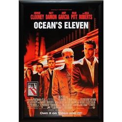 Ocean's Eleven Signed Movie Poster