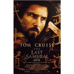 Last Samurai Signed Movie Poster