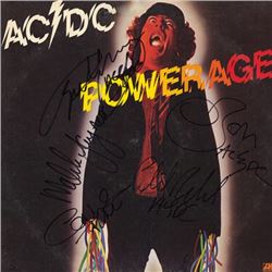 AC/DC Powerage signed Album