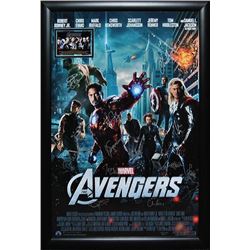 Avengers Signed Movie Poster