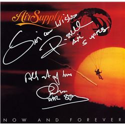 Air Supply Now And Forever signed Album